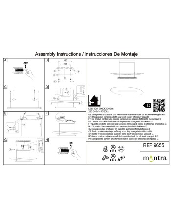 ABISAL * LAMPARA LED 40W
